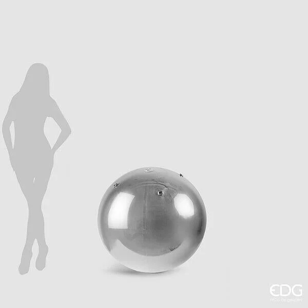 EDG Enzo De Gasperi Decoro Mirror Palla D 80 Cm Silver