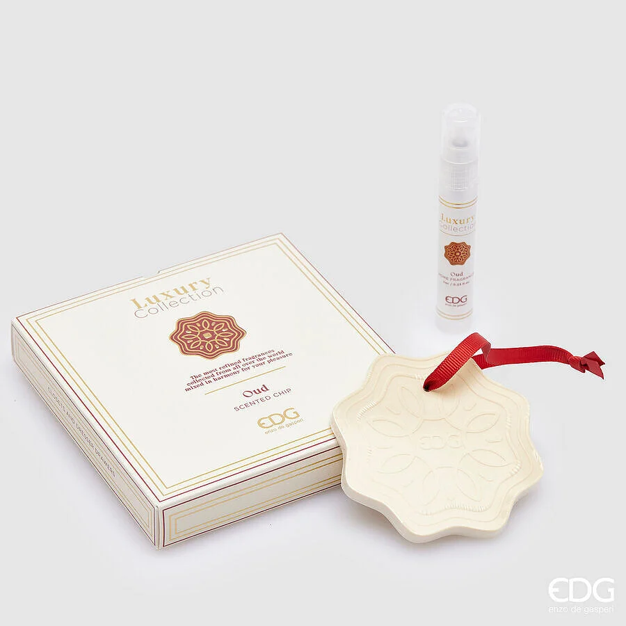 EDG Enzo De Gasperi Gesso Profumato Luxury 4 Ml H 2 Cm D 13 Cm Oud