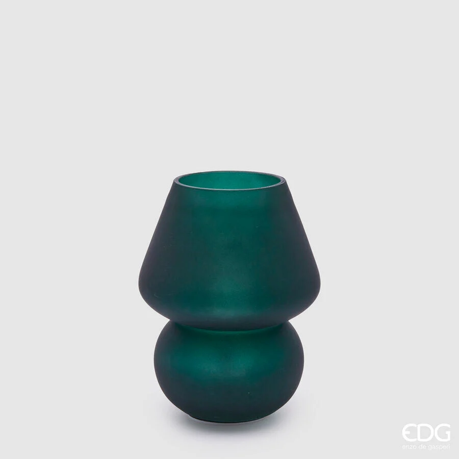 EDG Enzo De Gasperi Lampada Aura da Tavolo Usb Abatjour H 20 Cm D 15 Cm Verde