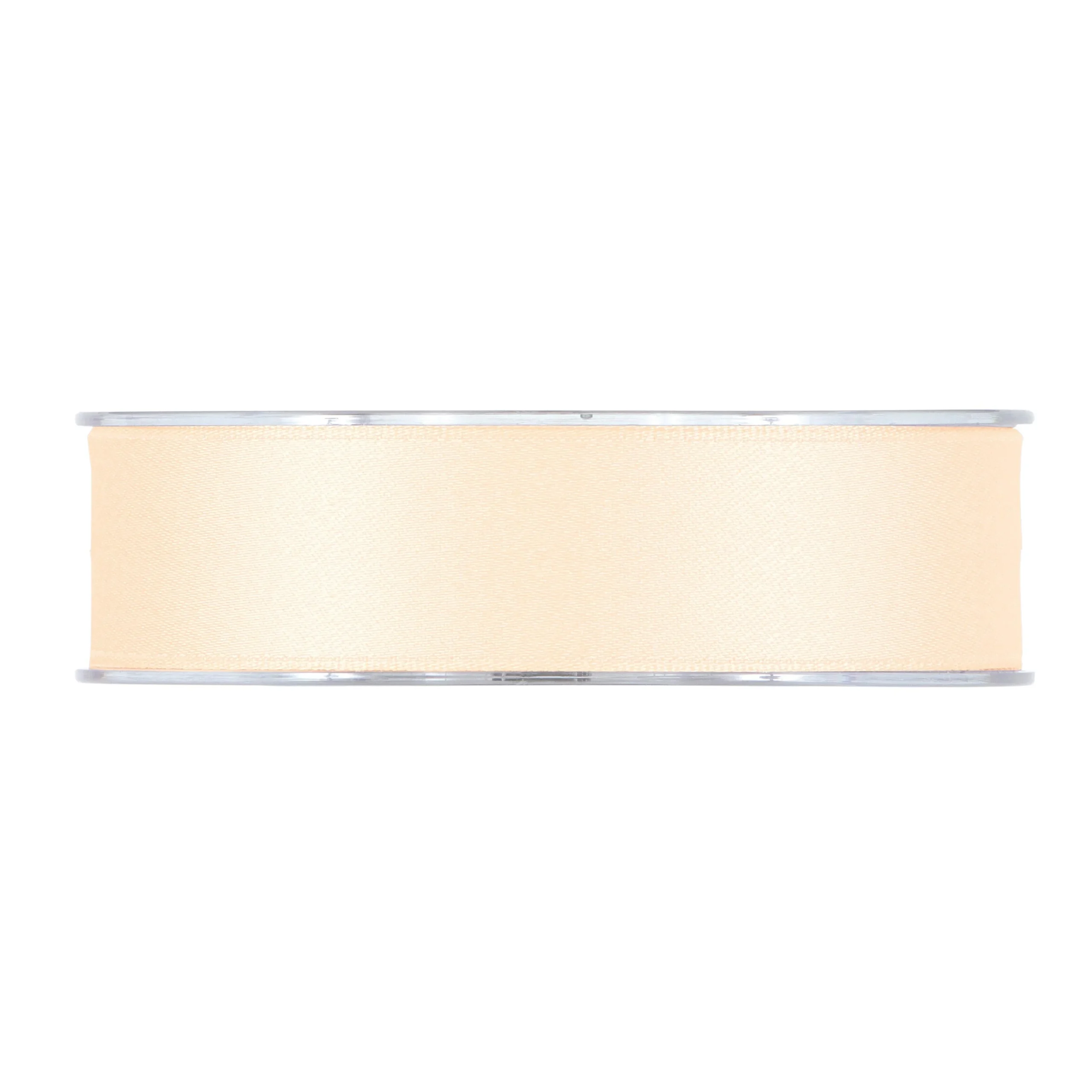 Piovaccari Nastro Matt Doppio Satin 25 Mm 15 Mt Cream