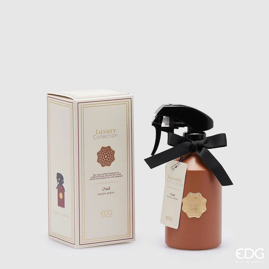 EDG Enzo De Gasperi Profumatore Spray Luxury 280 Ml H 18 Cm D 7 Cm Oud