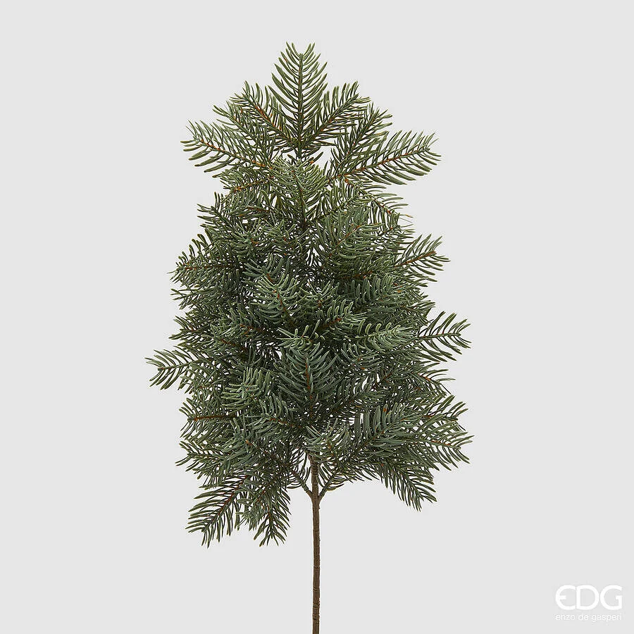 EDG Enzo De Gasperi Ramo Natale Pino Natural H 58,5 L 28 Cm 84 Tips Sage 1 Pz