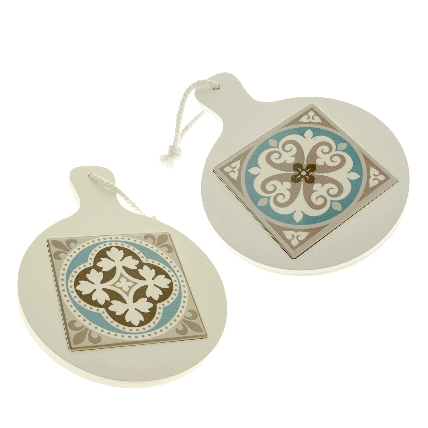 ETM Bomboniera Tagliere Mosaico con Manico D 20 Cm 1 Pz