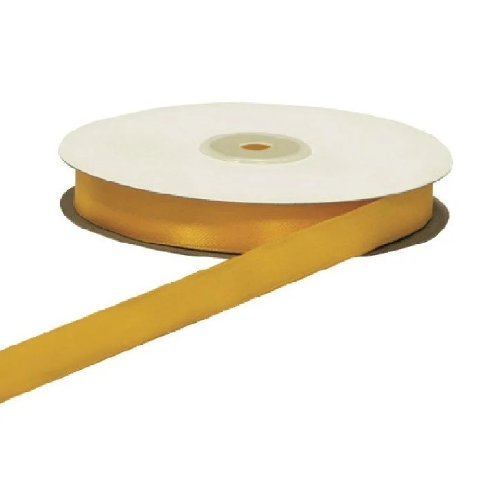 ETM Nastro Doppio Raso 15 Mm 50 Mt Giallo Intenso