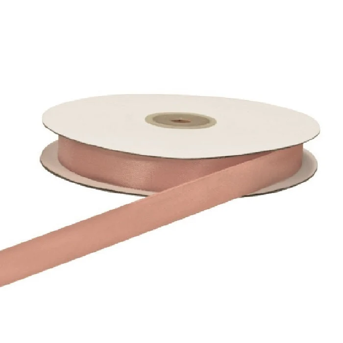 ETM Nastro Doppio Raso 25 Mm 50 Mt Rosa Cipria