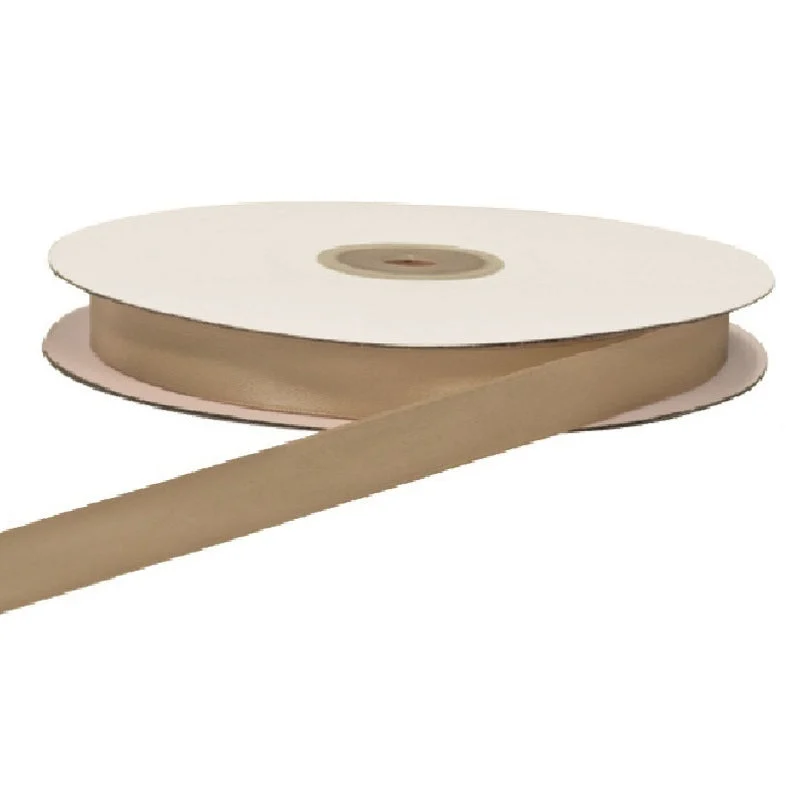 ETM Nastro Doppio Raso 3 Mm 50 Mt Tortora