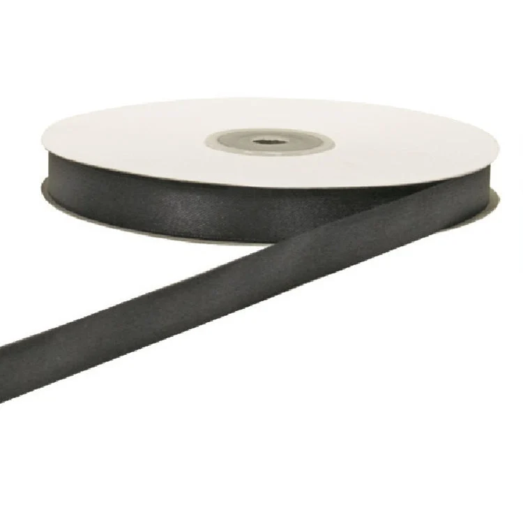 ETM Nastro Doppio Raso 40 Mm 50 Mt Nero