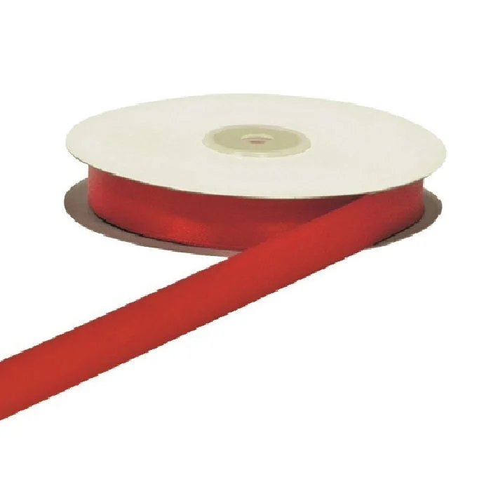 ETM Nastro Doppio Raso 6 Mm 50 Mt Rosso