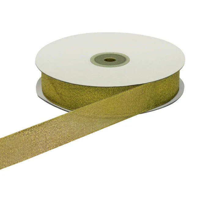 ETM Nastro Lamè 25 Mm 50 Mt Oro