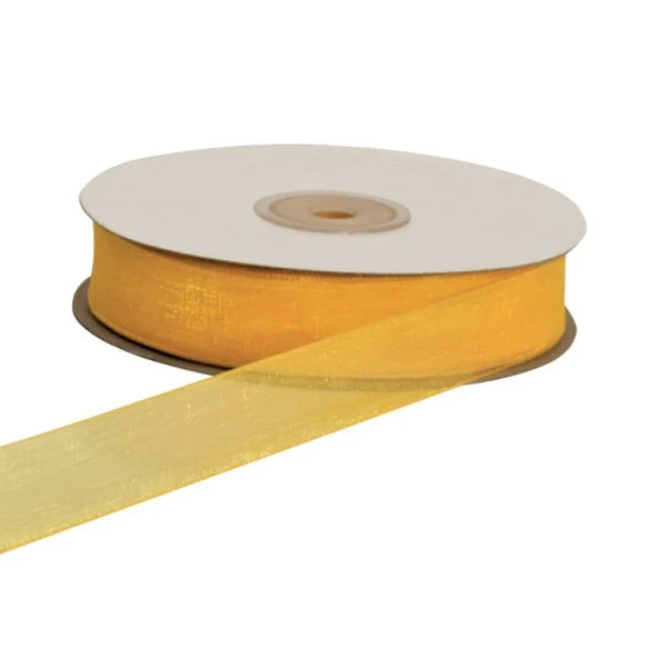 ETM Nastro Organza 10 Mm 50 Mt Giallo