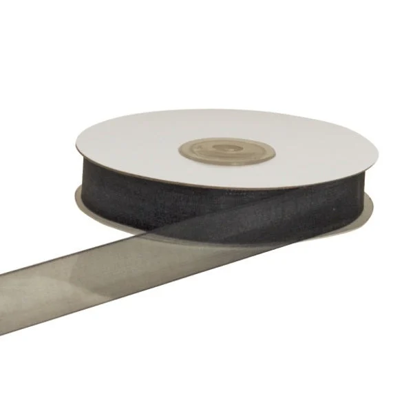ETM Nastro Organza 10 Mm 50 Mt Nero