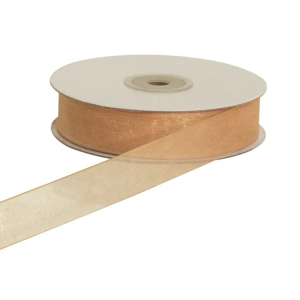 ETM Nastro Organza 10 Mm 50 Mt Nocciola
