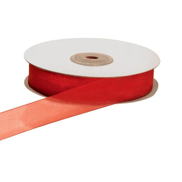 ETM Nastro Organza 20 Mm 50 Mt Rosso