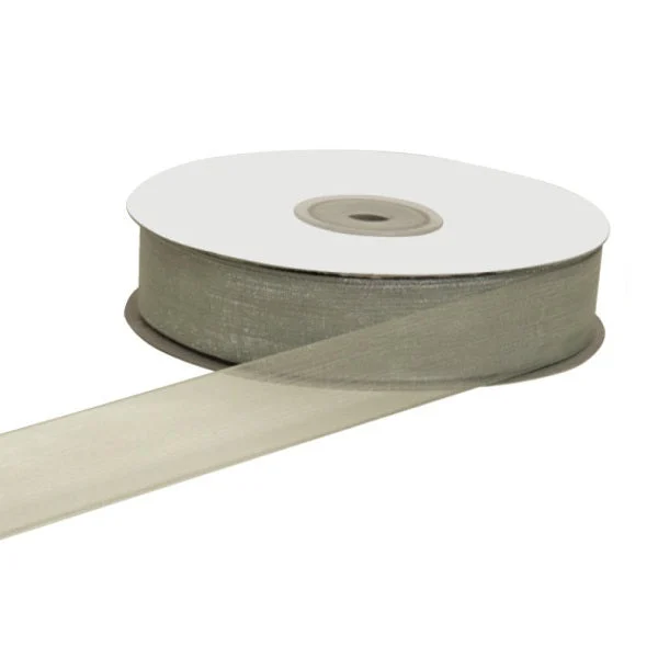 ETM Nastro Organza 40 Mm 50 Mt Argento