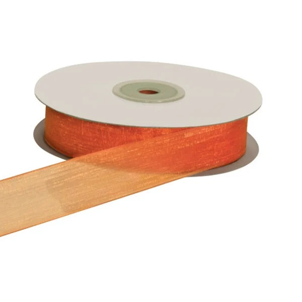 ETM Nastro Organza 6 Mm 50 Mt Arancio