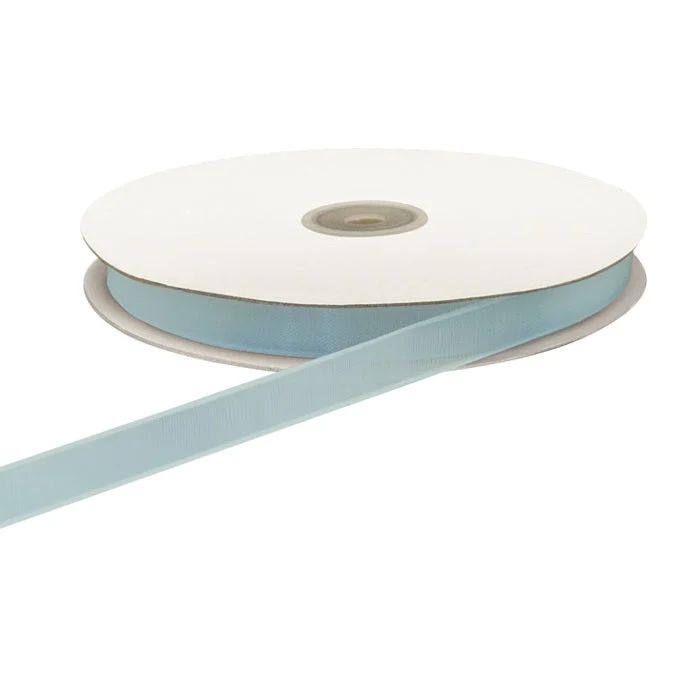 ETM Nastro Organza Orlo 13 Mm 50 Mt Celeste