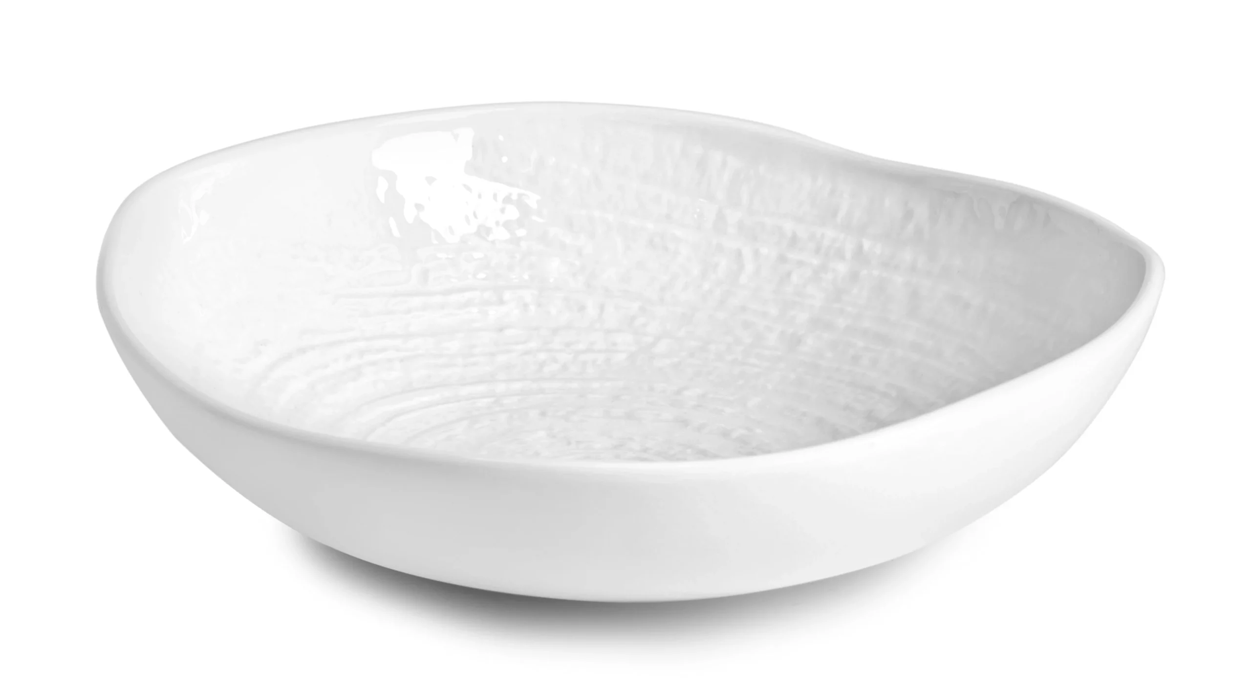 Fade Wall Piatto Fondo 22 x 6 Cm Bianco