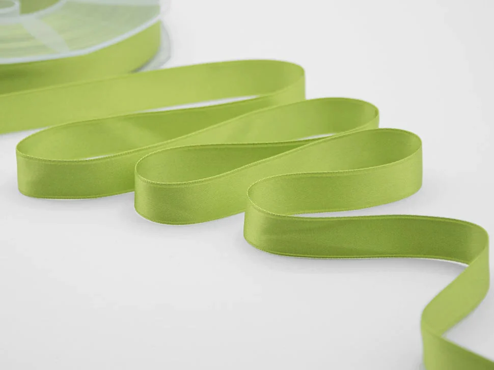 Furlanis Nastro Doppio Raso 16mm Verde Pistacchio 50 mt