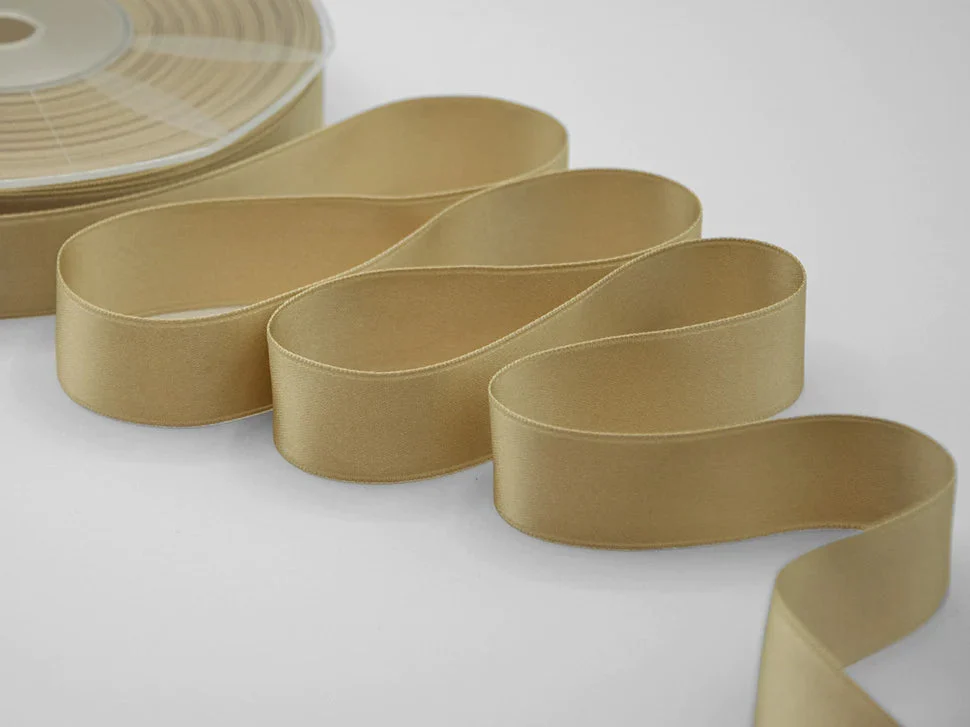 Furlanis Nastro Doppio Raso 25mm Beige 50 mt