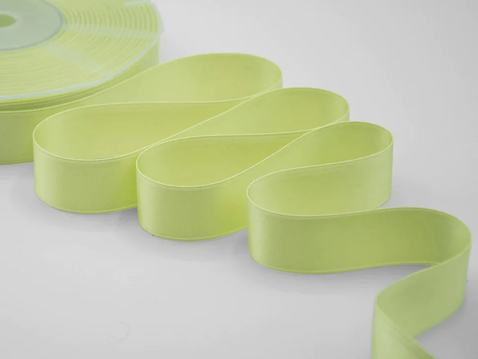 Furlanis Nastro Doppio Raso 25mm Verde Acido 50mt