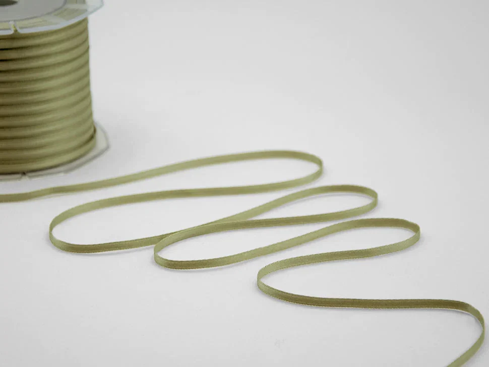 Furlanis Nastro Doppio Raso 3mm Salvia 100mt
