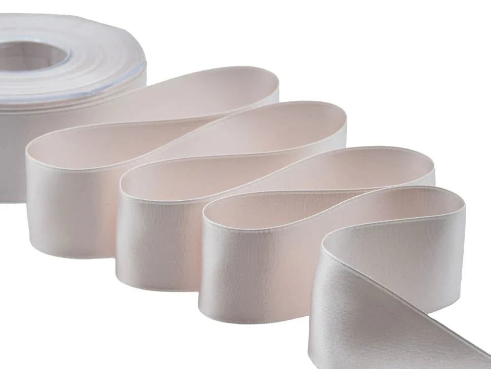 Furlanis Nastro Doppio Raso 40mm Rosa Cipria 25mt
