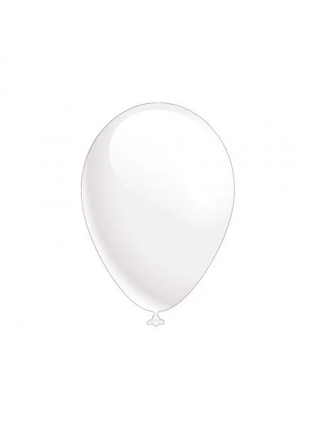 GIVI ITALIA 16 Palloncini - Colori Bianchi 28 cm