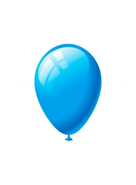 Givi 16 Palloncini - Colori Celeste 28 cm