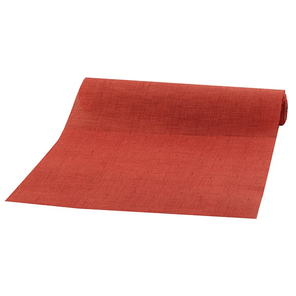 Givi Runner Natale Tessuto Rosso con Filo Oro H 30 Cm L 3 Mt