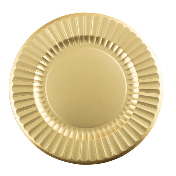 Givi Sottopiatti Natale D 33 Cm Gold Satin 6 Pz