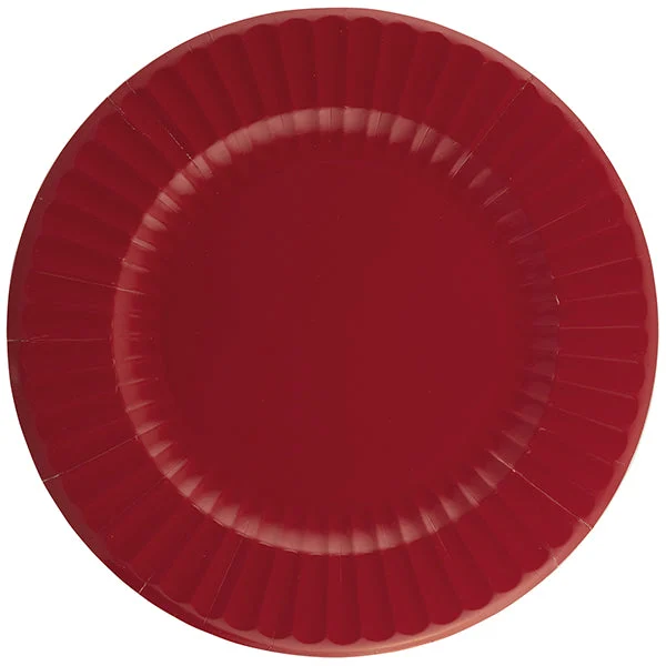 Givi Sottopiatti Natale Round Shape D 33 Cm Rosso Rubino 6 Pz