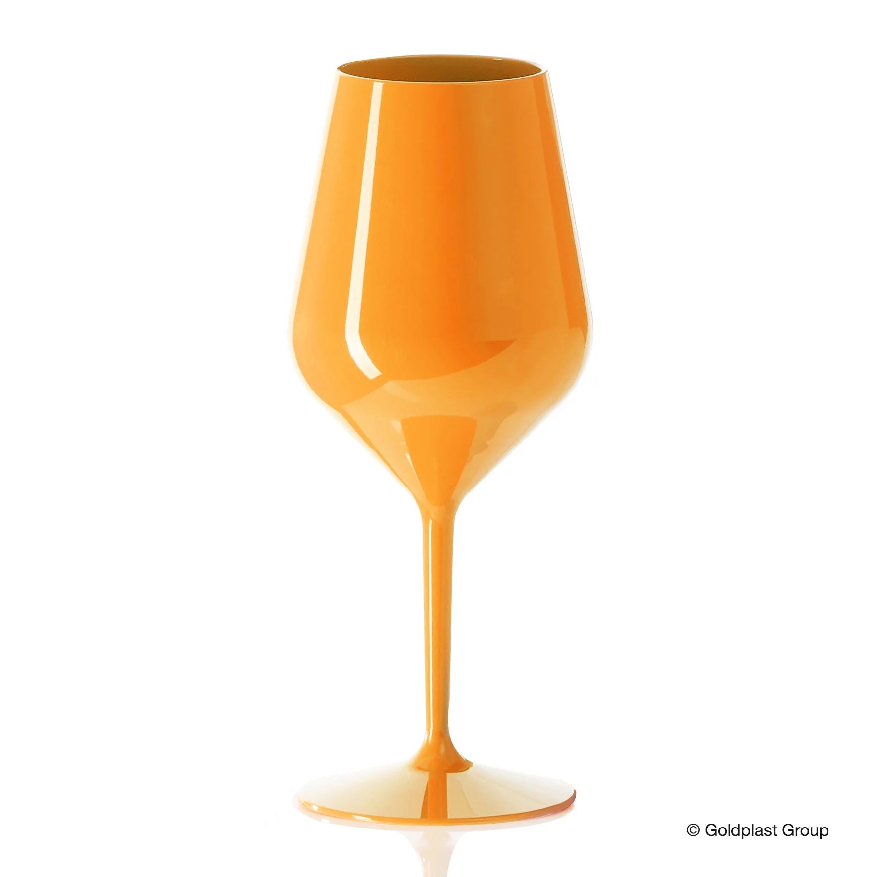 Gold Plast Calice Wine Cocktail 470 Cc Arancione Tritan
