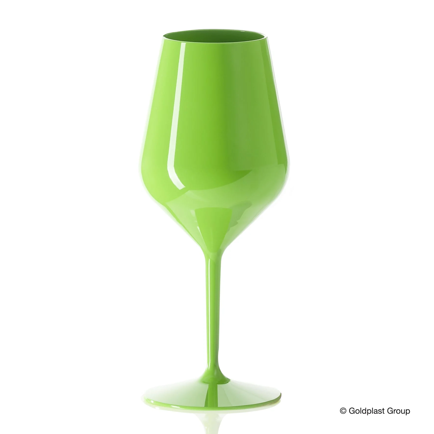 Gold Plast Calice Wine Cocktail 470 Cc Verde Tritan