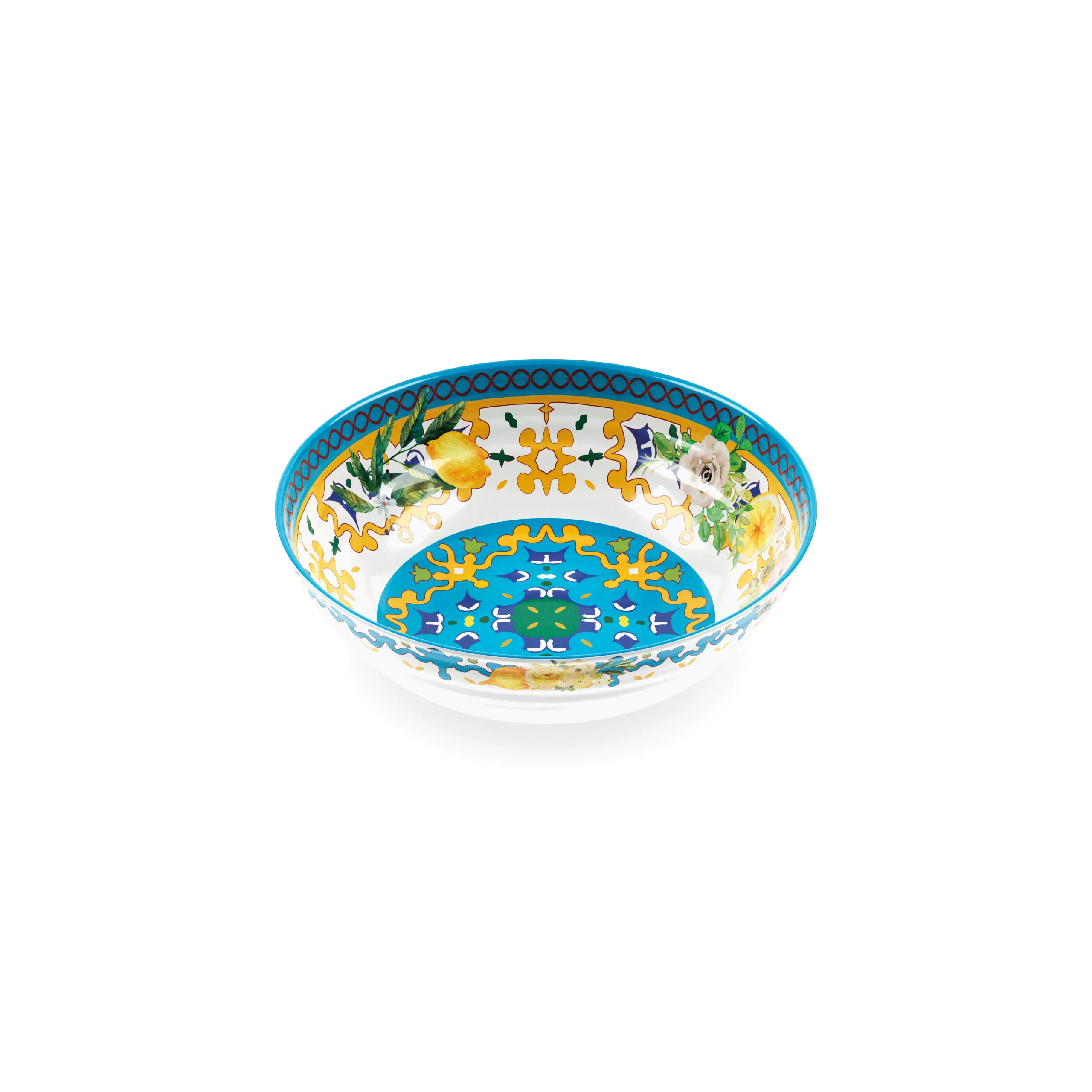 GUZZINI Contenitore Flower & Lemon D 30 Cm Melamina Table Decor