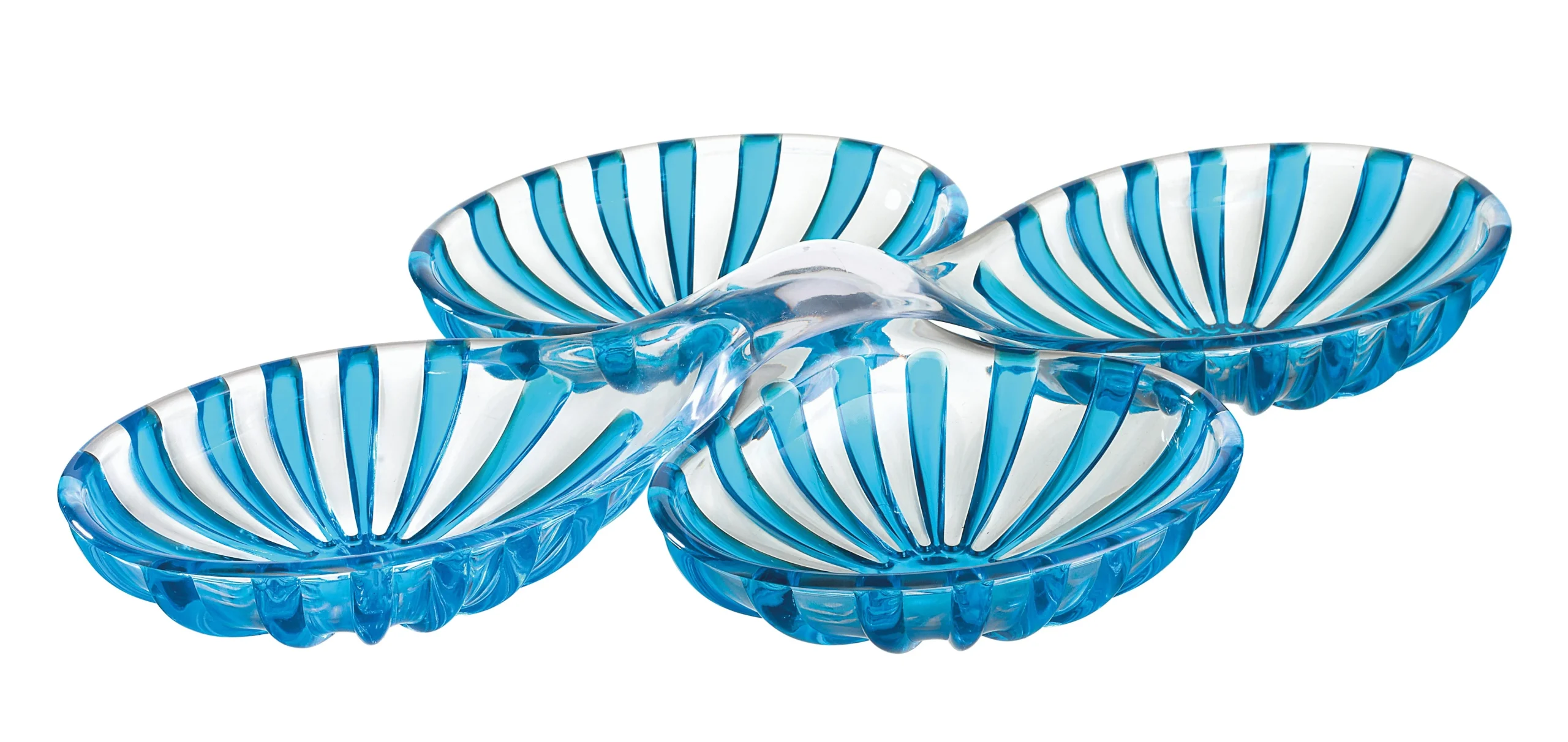 GUZZINI Set 2 Antipastiere Dolce Vita Colore Turchese