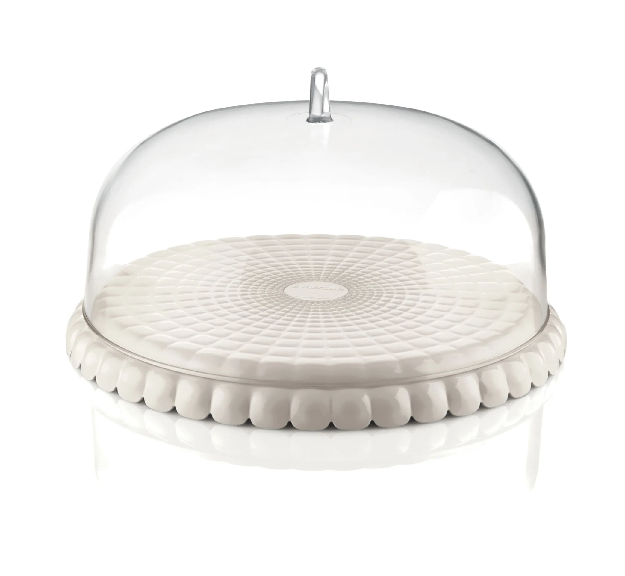 GUZZINI Set Tortiera Piccola Tiffany D 30 Cm H 16 Cm Colore Bianco