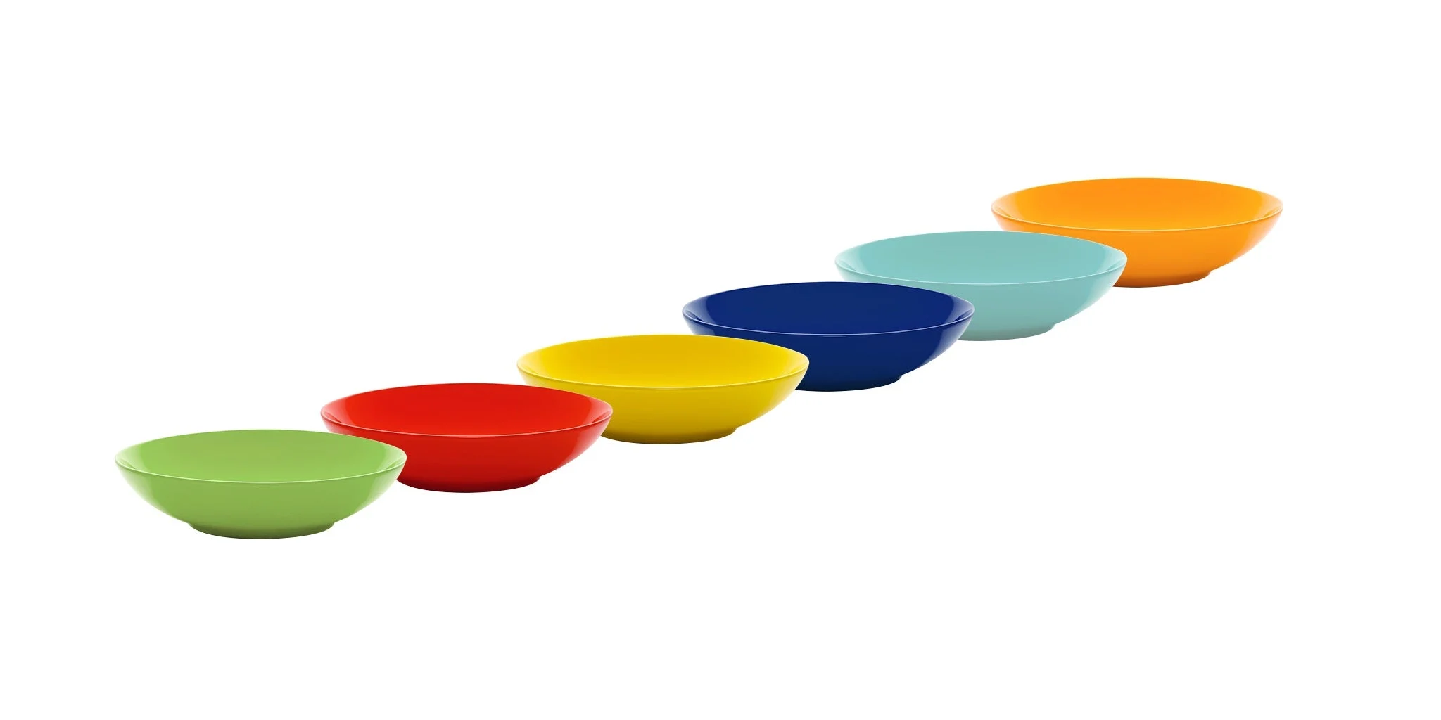 Kaleidos Mitika Piatti Fondi Colormix 6 Pz