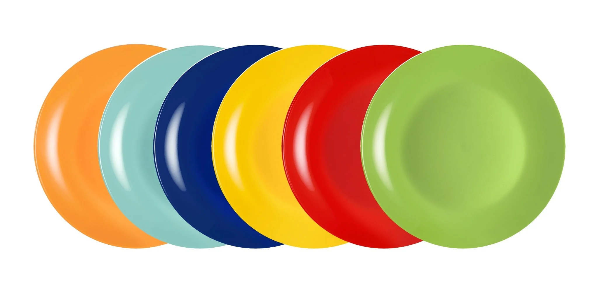 Kaleidos Mitika Piatti Piani Colormix 6 Pz