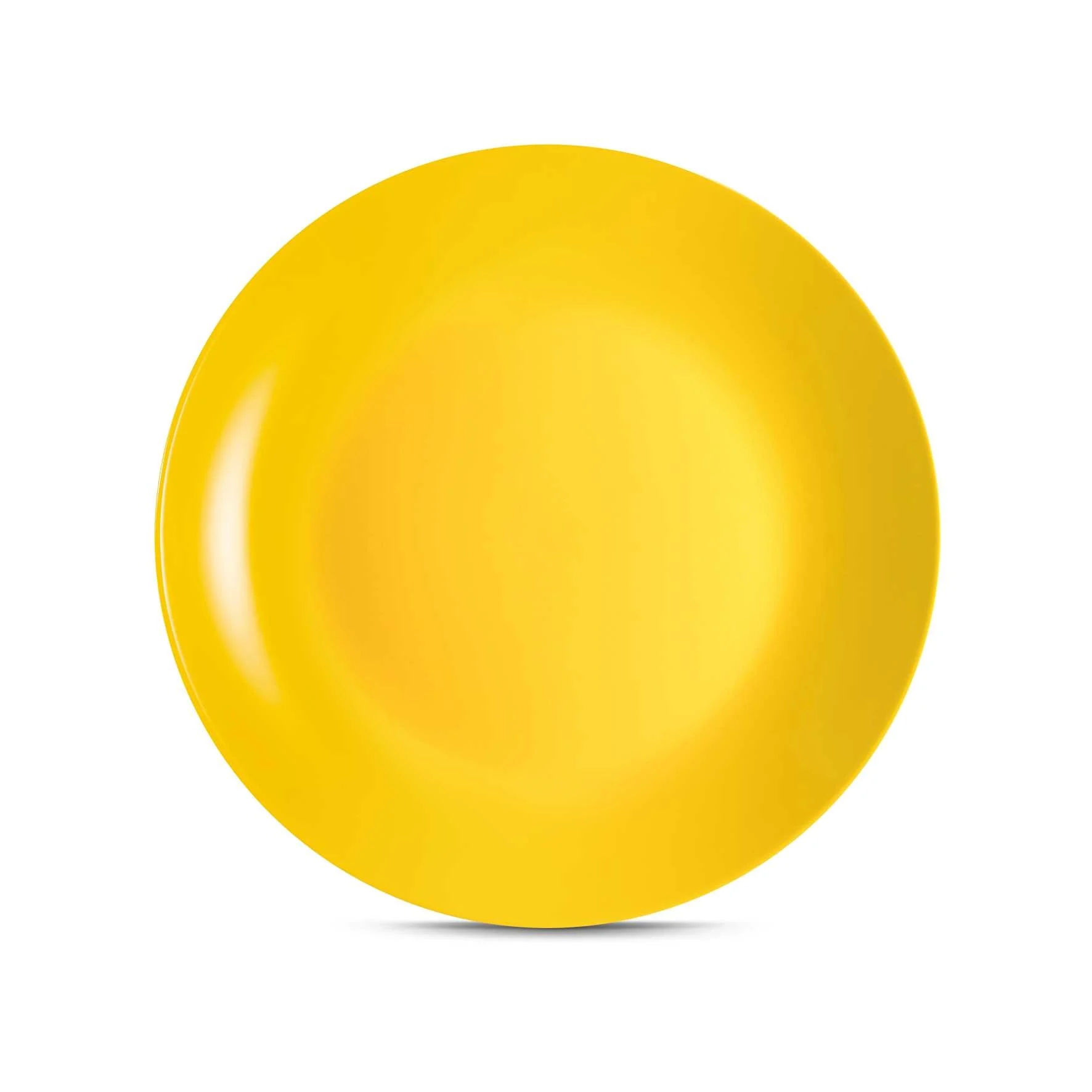 Kaleidos Piatto Fondo D 20,5 Cm Giallo Sorrento 1 Pz
