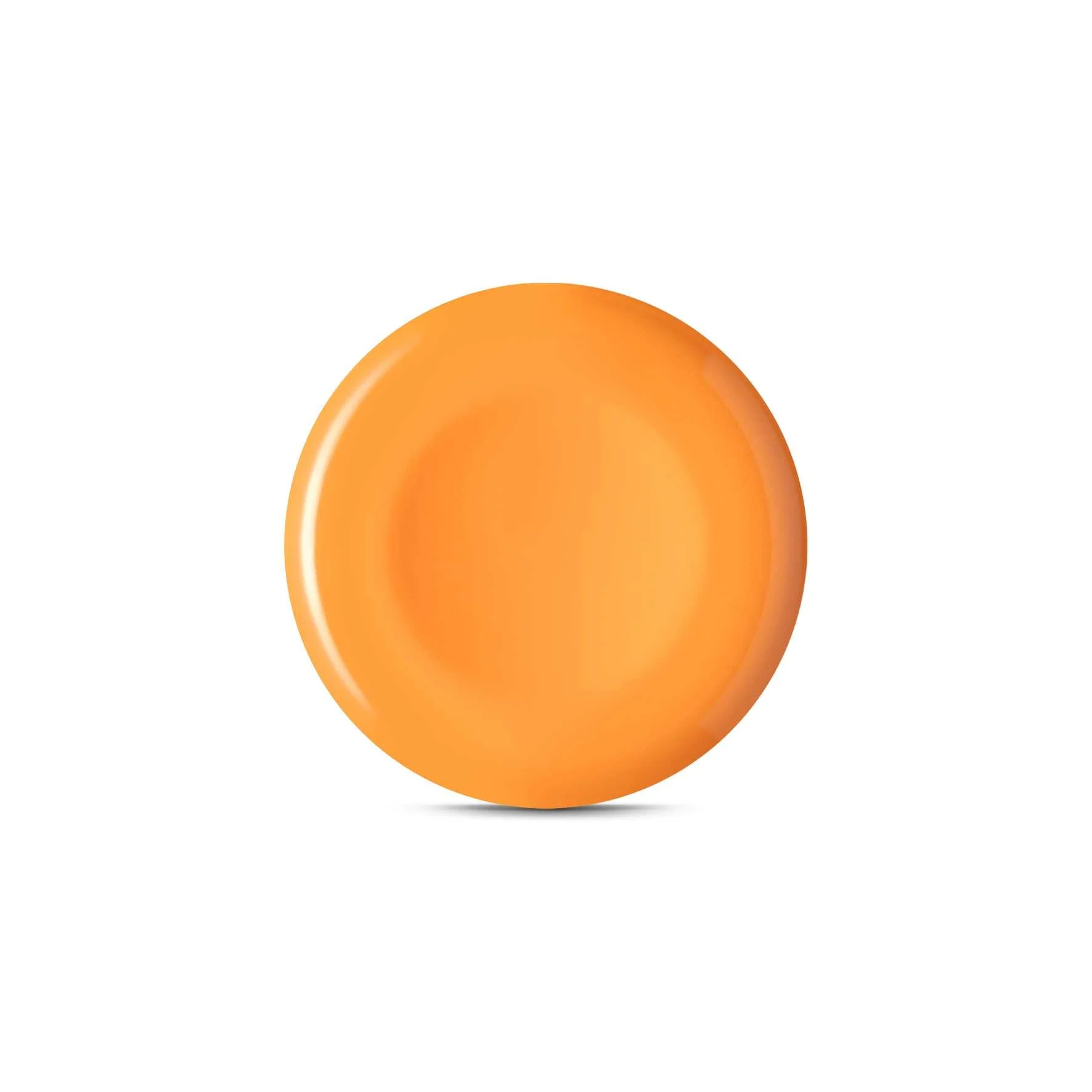 Kaleidos Piatto Frutta D 20,5 Cm Arancio Posillipo 1 Pz