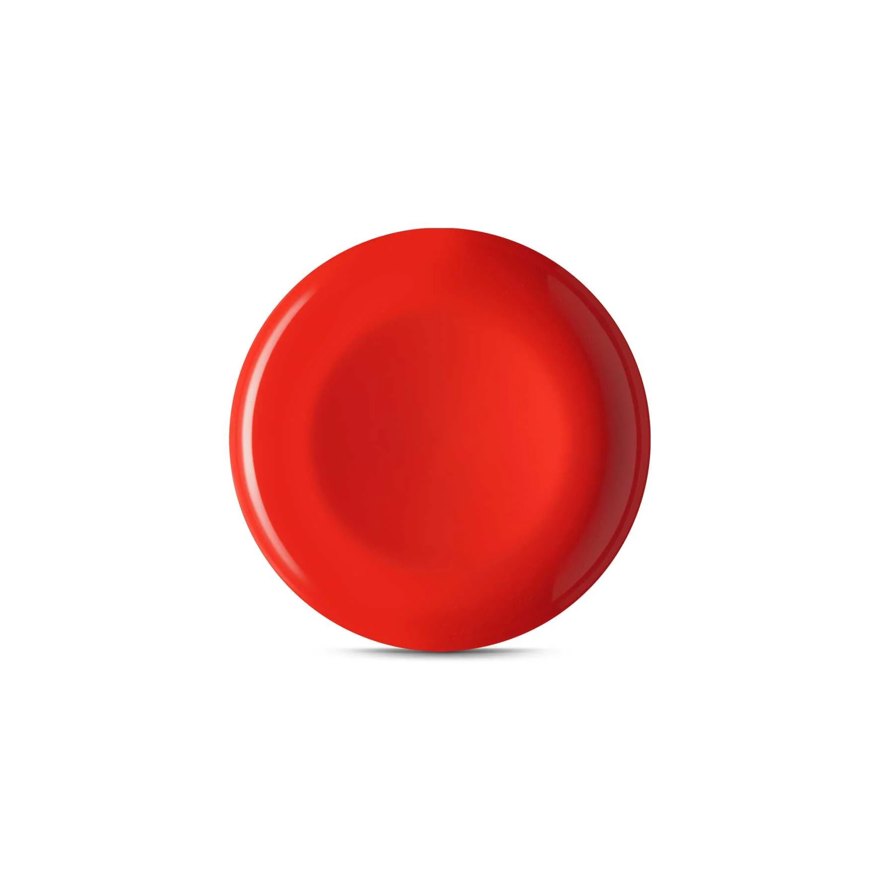 Kaleidos Piatto Frutta D 20,5 Cm Rosso Maranello 1 Pz