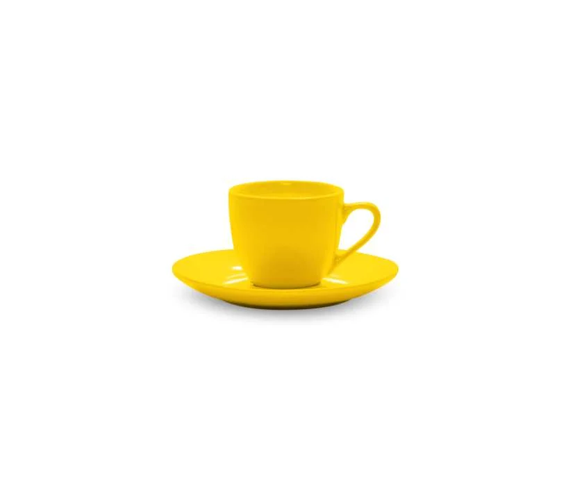 Kaleidos Tazza Caffè con Piattino Giallo Sorrento 1 Pz
