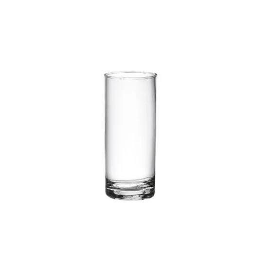 L'Arcolaio Cilindro decoartivo sottile - Vetro trasparente H 20 D 6 cm