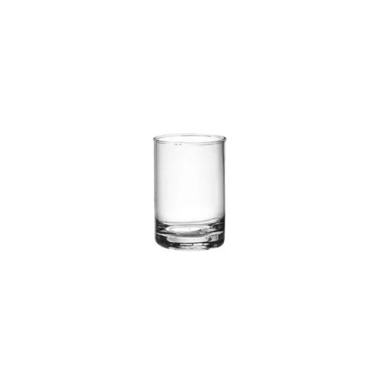L'Arcolaio Cilindro decorativo sottile - vetro trasparente H15 D6 cm