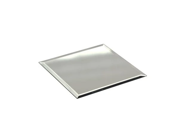 L'Arcolaio Specchio quadrato decorativo - 4 x 25 x 25 cm