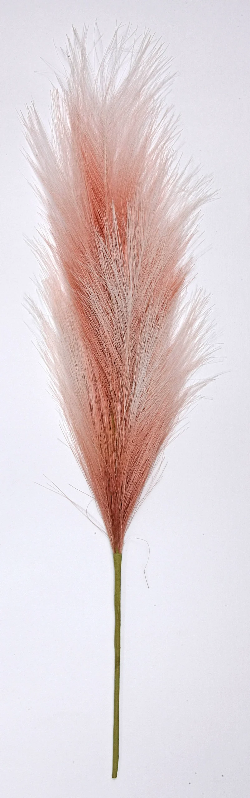 Linea Due Elle Pampas con Stelo 70 Cm Rosa Antico e Bianco