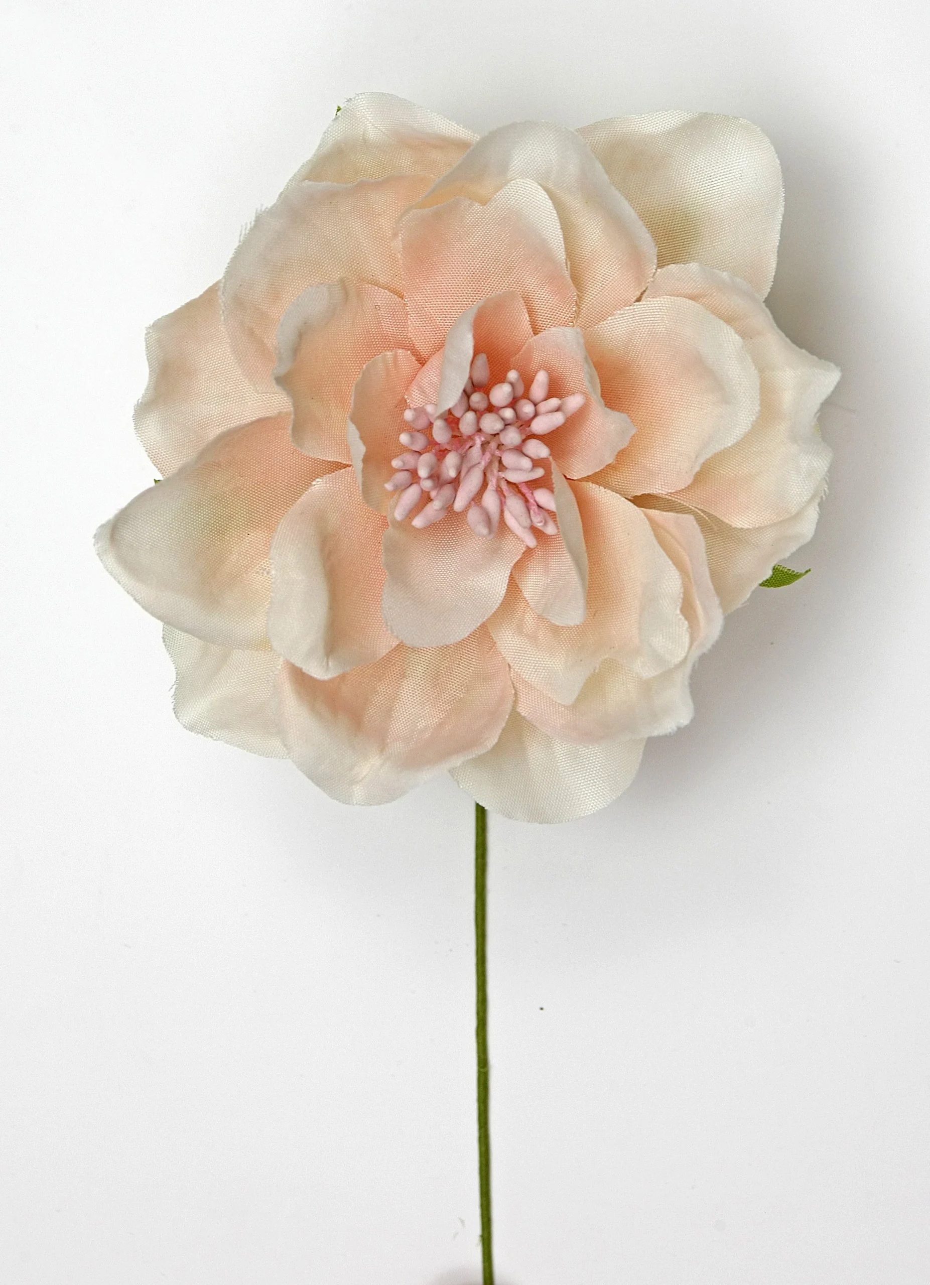 Linea Due Elle Peonia Polyester D 7,5 Cm Cipria 6 Pz
