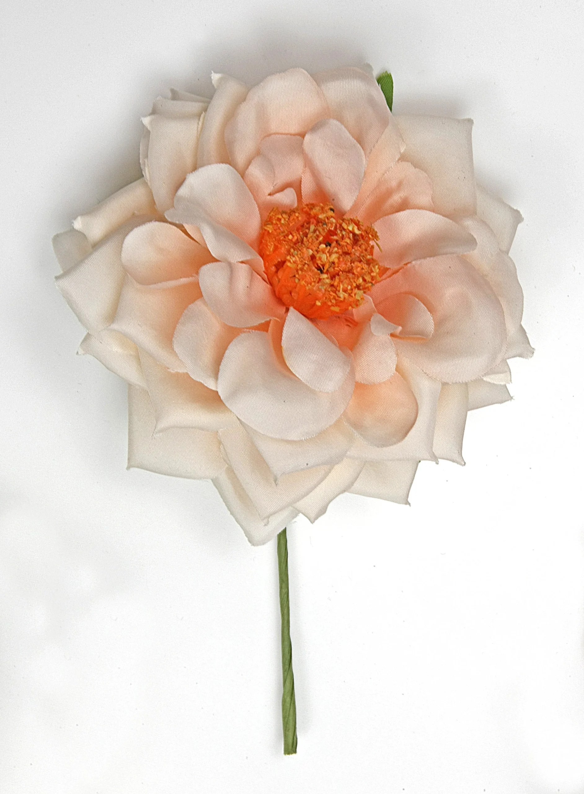 Linea Due Elle Rosa Spray D 11 Cm con Gambo Arancione 6 Pz