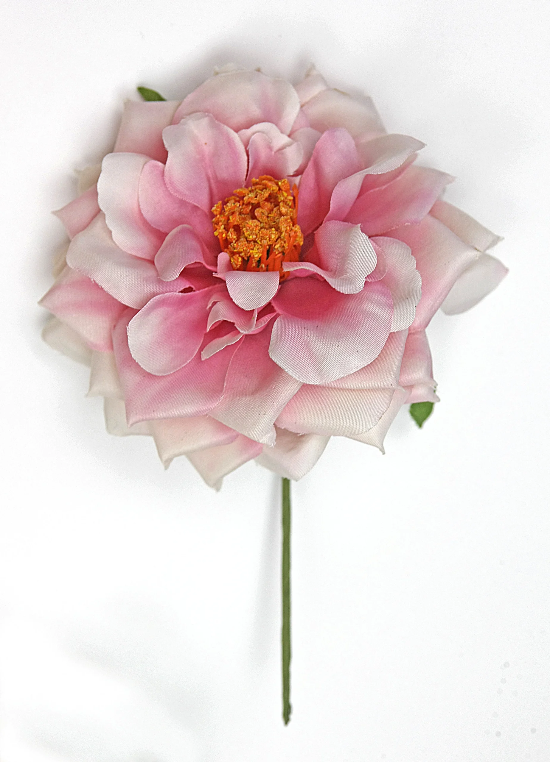 Linea Due Elle Rosa Spray D 11 Cm con Gambo Rosa 6 Pz