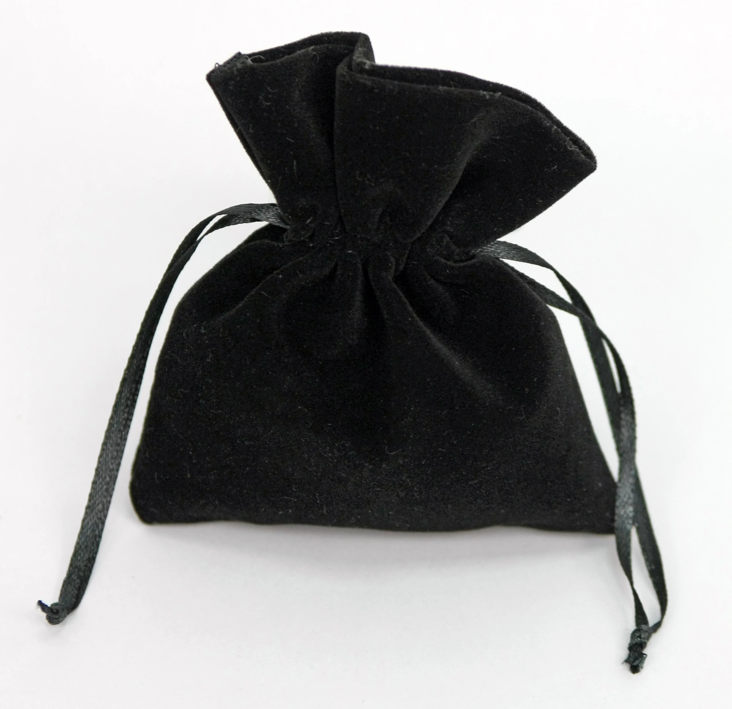 Linea Due Elle Sacchetto Tessuto 10 x 12 Cm Nero 12 Pz